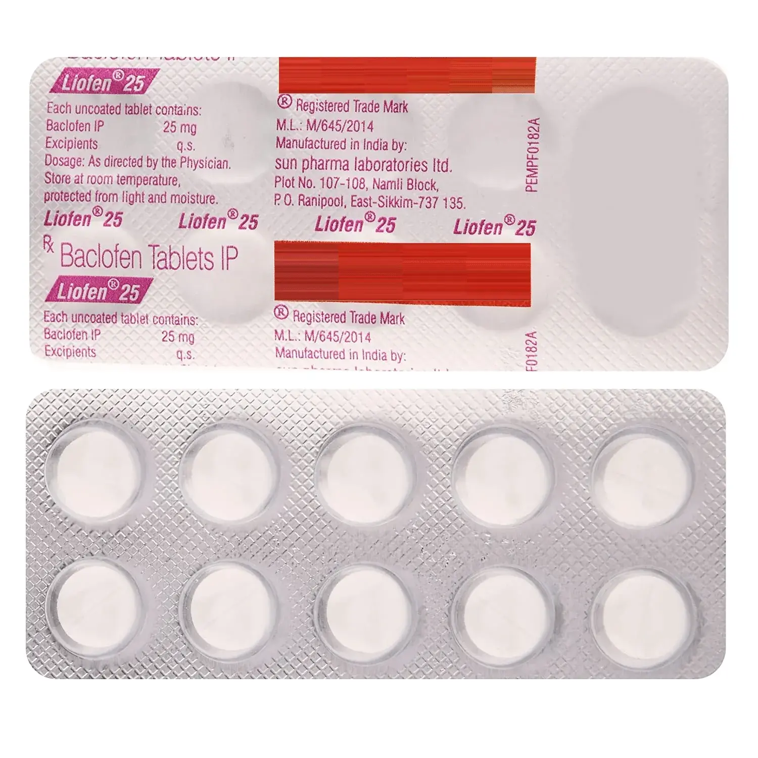 Baclofen Generisk